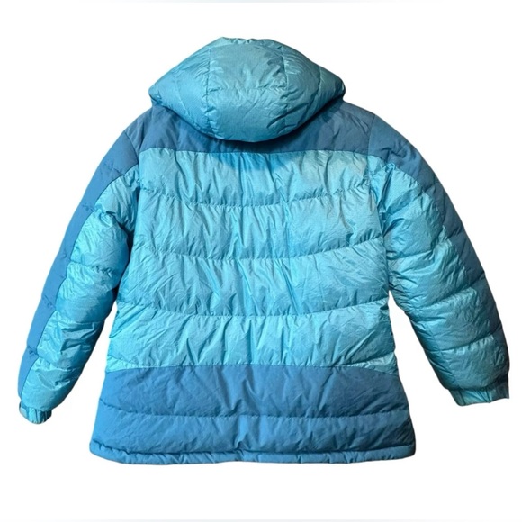 MOUNTAIN HARDWEAR "CHILLWAVE" Blue DOWN JACKET Women’s XL - Picture 7 of 13